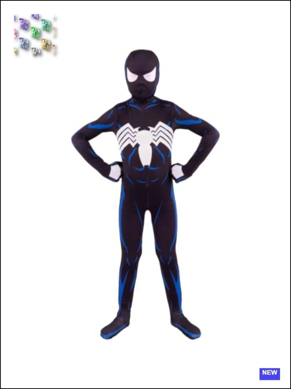 Spider-Man Youth Zentai Costume Jumpsuit with Mask